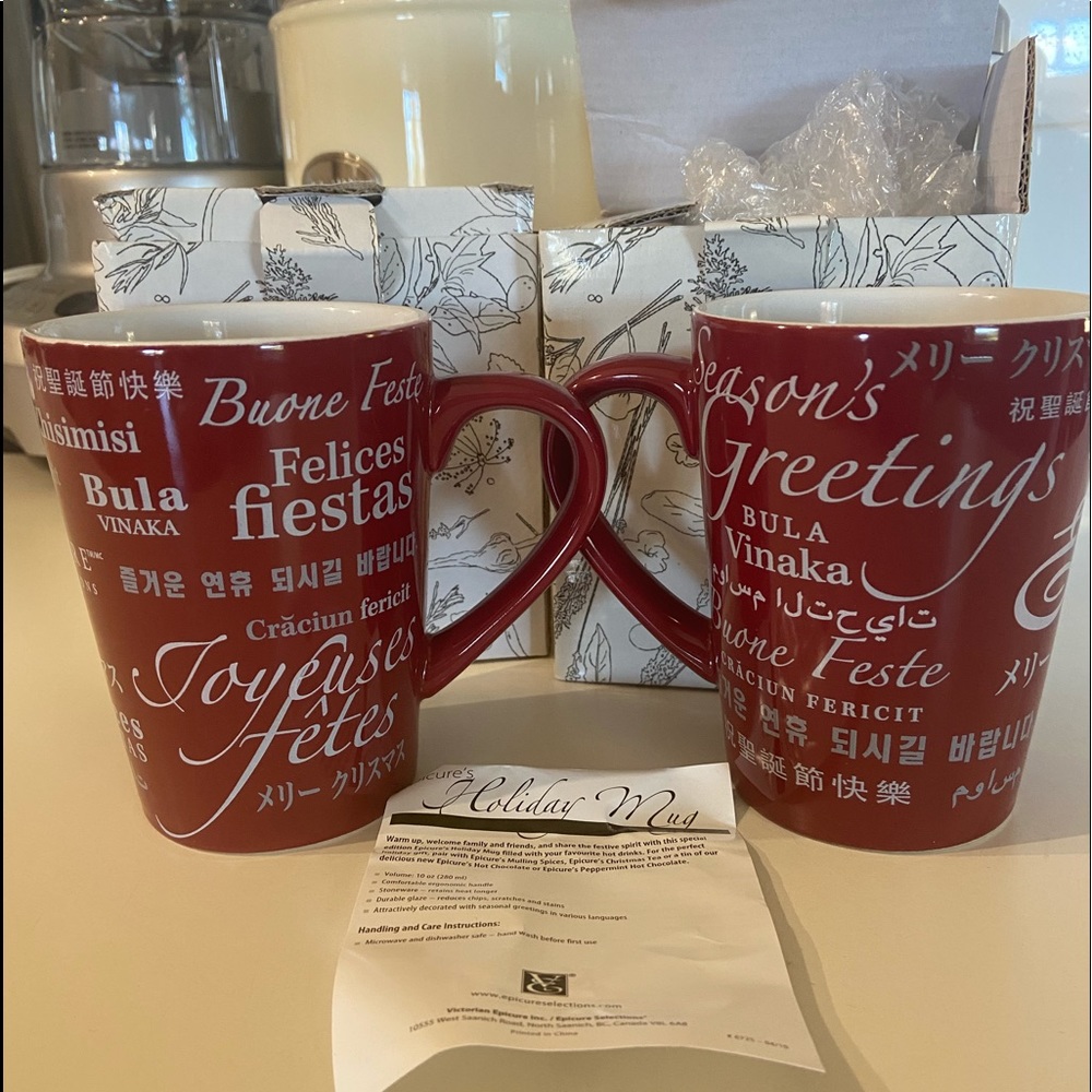 Epicure Holiday Mugs 2